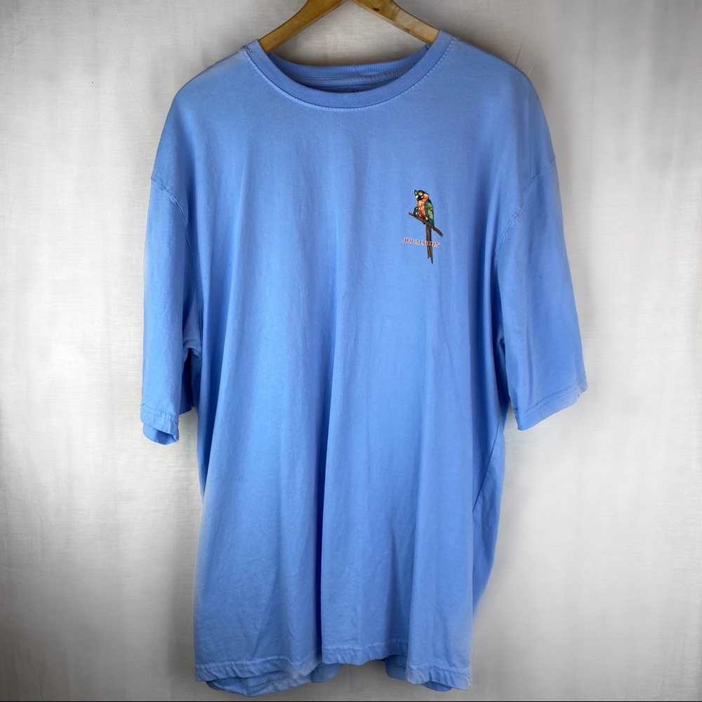 Joe marlin blue graphic tee size XXL